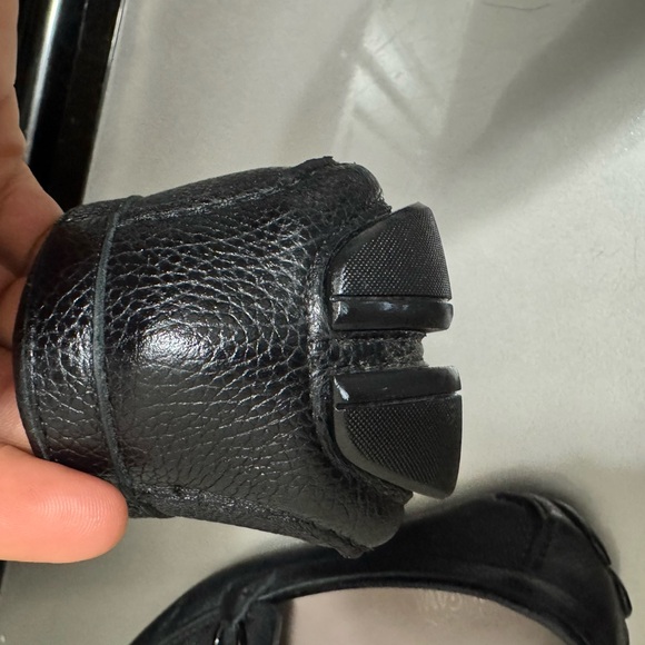 Ferragamo Men's Front 4 Leather Drivers - Picture 8 of 10